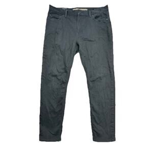 Banana Republic Mens Slim Fit Straight Leg Gray Travel Jeans Size 34 X 30